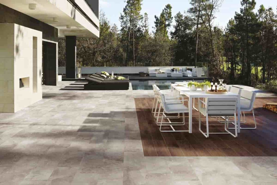 High quality porcelain tiles outdoor