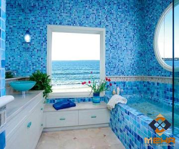 Buy bathroom wall tile blue at an exceptional price