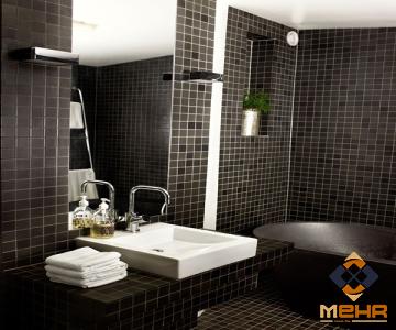 Buy black bathroom floor tile at an exceptional price