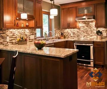 Buy bright red tile backsplash + best price